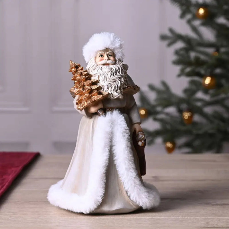 Santa Polyresin Decoration - Seasonal & Holiday Decorations