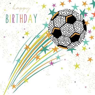 Sara Miller Football Happy Birthday Card - Giftware