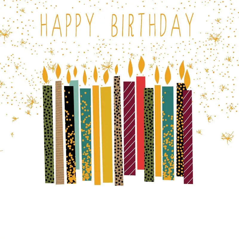 Sara Miller Male Candles Card - Cards