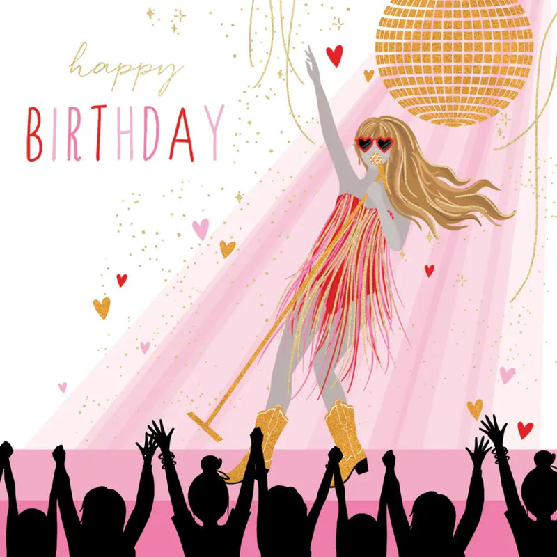 Sara Miller Rock Chick Birthday Card - Giftware >> Cards