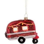 Sass & Belle Retro Caravan Shaped Bauble - Christmas