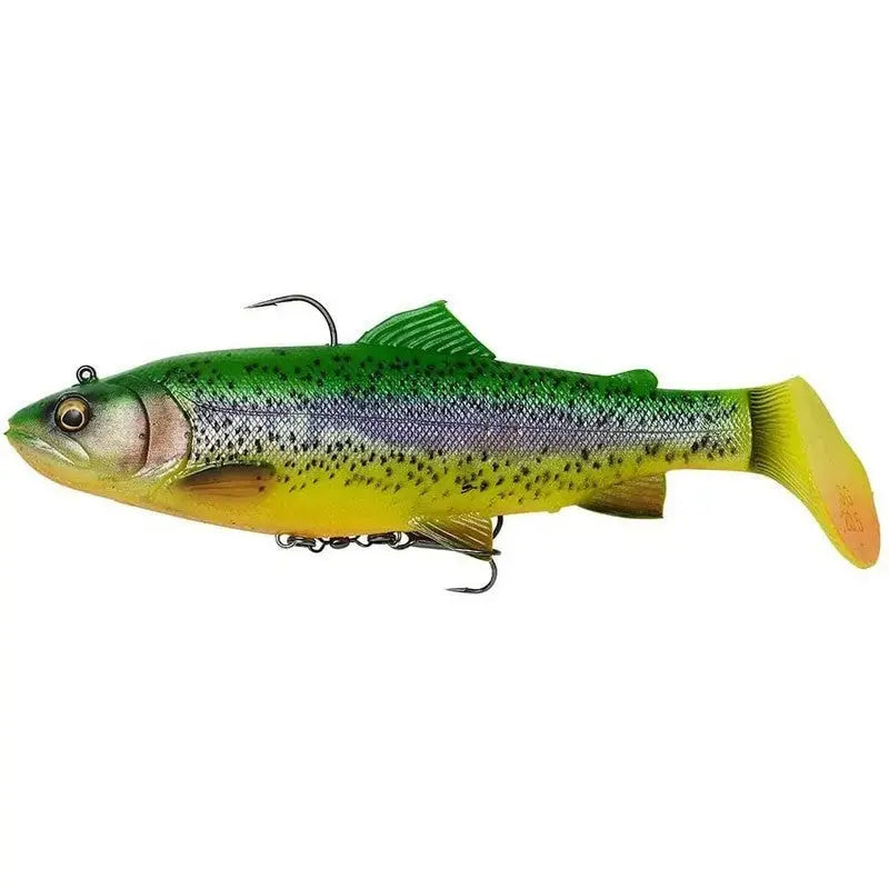 Savage Gear 4D Gold Albion Rattle Shad 17cm Fishing Lure -