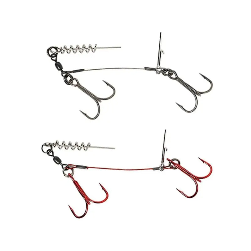 Savage Gear Carbon49 Corkscrew Stinger 2x2/0 31kg 2 Pieces