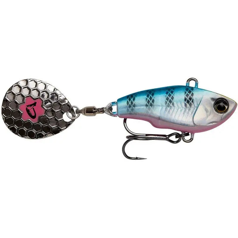 Savage Gear Fat Tail Spin 8cm Fishing Lure 24G - Blue
