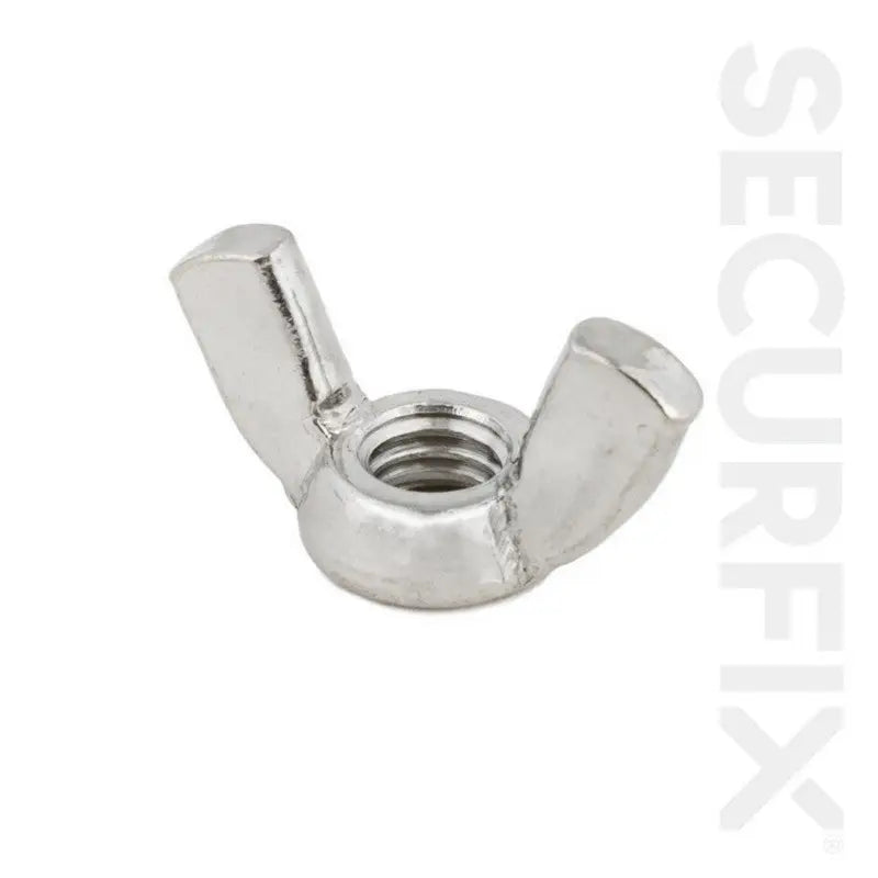 Securfix Wing Nuts - Zinc Plated (Sold Individually) - M6
