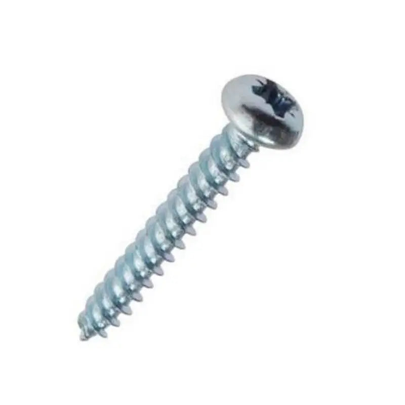 Securit Round Head Self Tapping Zinc Plated Screws 10pk - 4