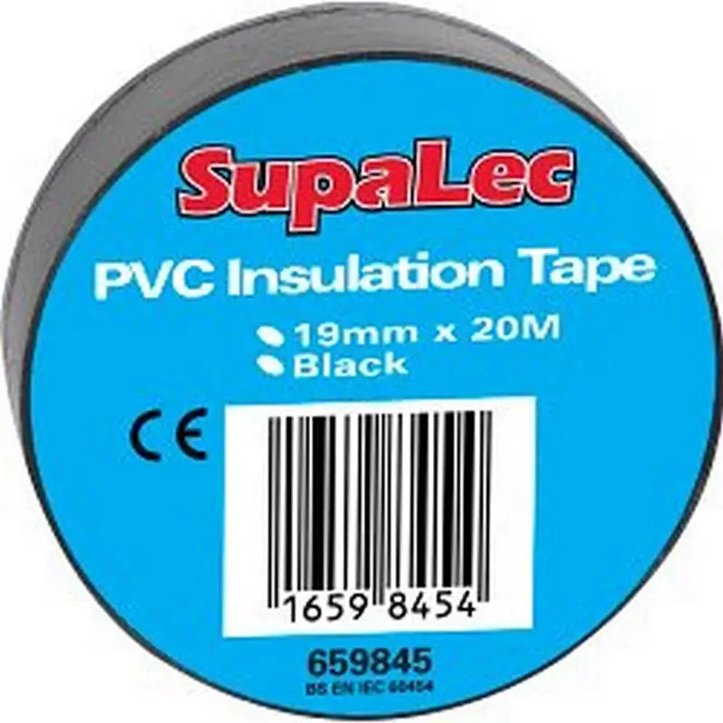 SecurLec PVC Insulation Tape 19mm Width 20M Length (Various