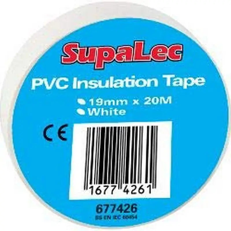 SecurLec PVC Insulation Tape 19mm Width 20M Length (Various