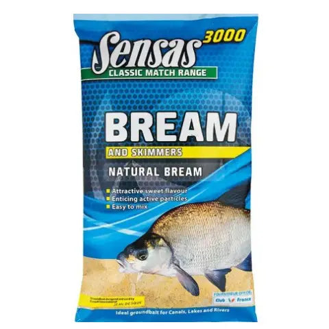 Sensas 3000 Classic Match Range Bream & Skimmers Natural