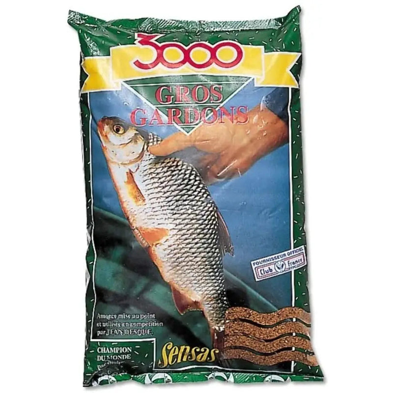 Sensas Match 3000 Gros Gardons Groundbait 1Kg - Fishing