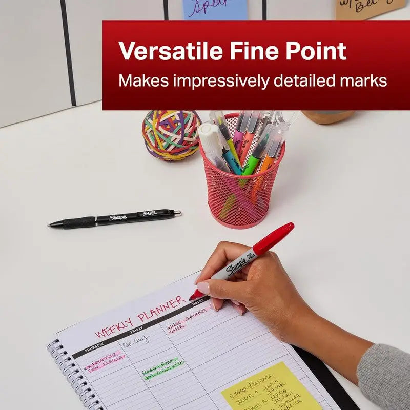 Sharpie Fine Point Permanent Marker - Black - Stationary