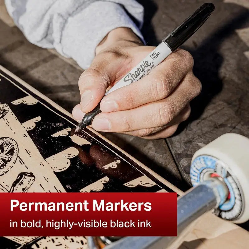 Sharpie Fine Point Permanent Marker - Black - Stationary