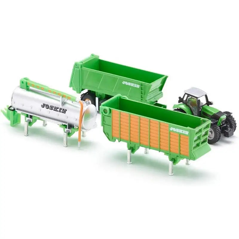 Siku Deutz-Fahr With Joskin Trailer Set 1:87 Scale - Toys &