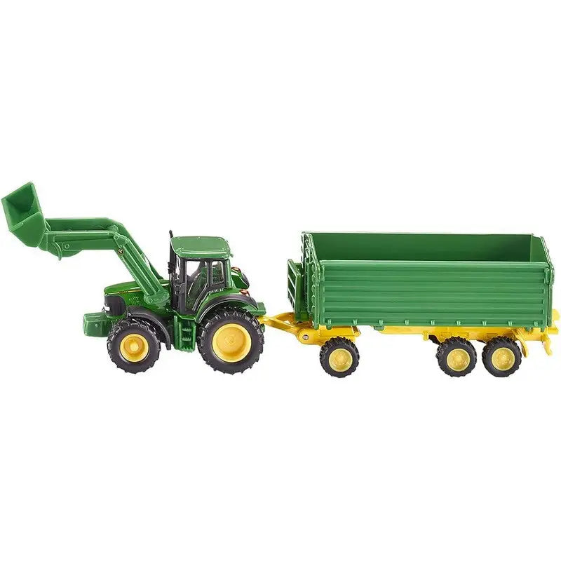 Siku John Deere Front Loader And Trailer 1:87 - Toys >> Siku