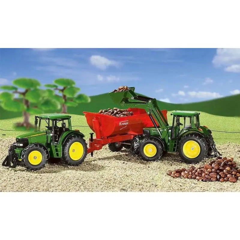 Siku John Deere Tractor With Loader 3652 - Toys