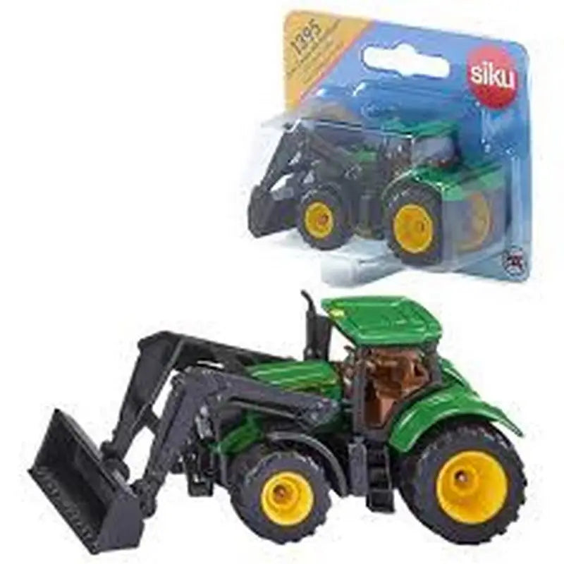 Siku John Deere With Front Loader 1:87 Scale - Toys >> Siku