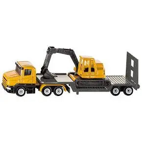 Siku Low Loader With Excavator 1611 - Toys >> Bruder