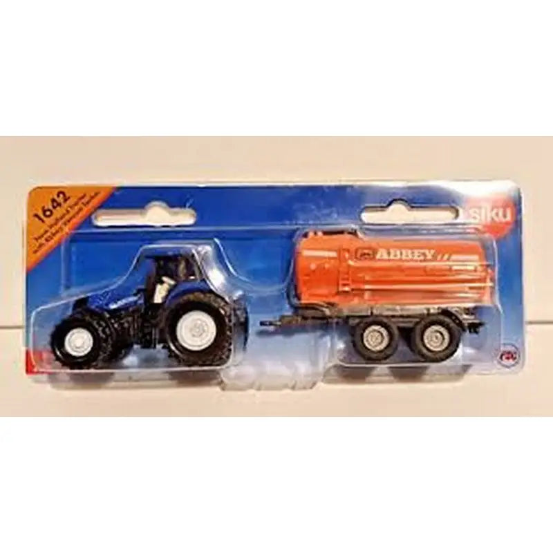 Siku New Holland Tractor Abbey Vacuum Tanker 1642 (1:87
