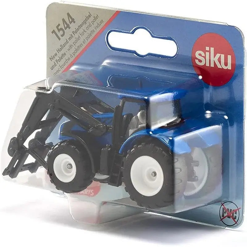 Siku New Holland With Pallet Fork & Pallet - Toys
