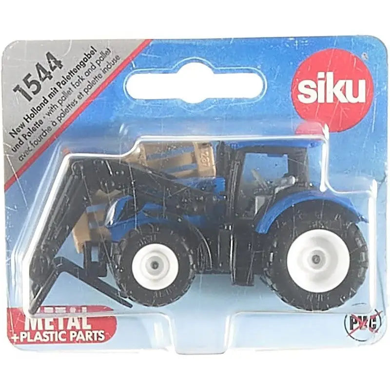 Siku New Holland With Pallet Fork & Pallet - Toys