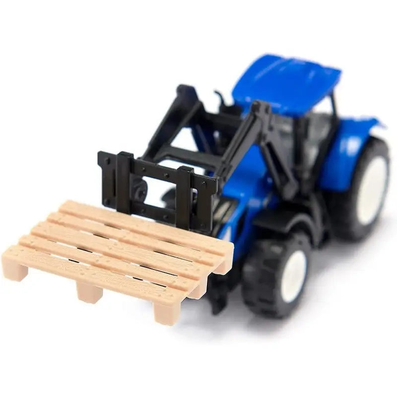 Siku New Holland With Pallet Fork & Pallet - Toys