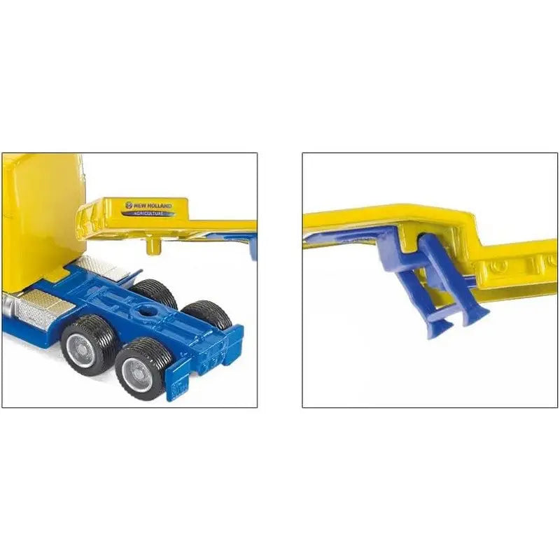 Siku Truck With 2 New Holland Tractors 1:87 1805 - Toys