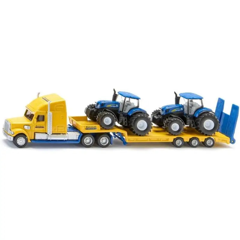 Siku Truck With 2 New Holland Tractors 1:87 1805 - Toys