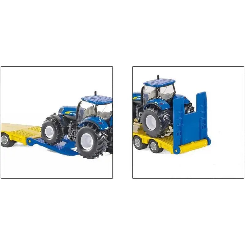 Siku Truck With 2 New Holland Tractors 1:87 1805 - Toys