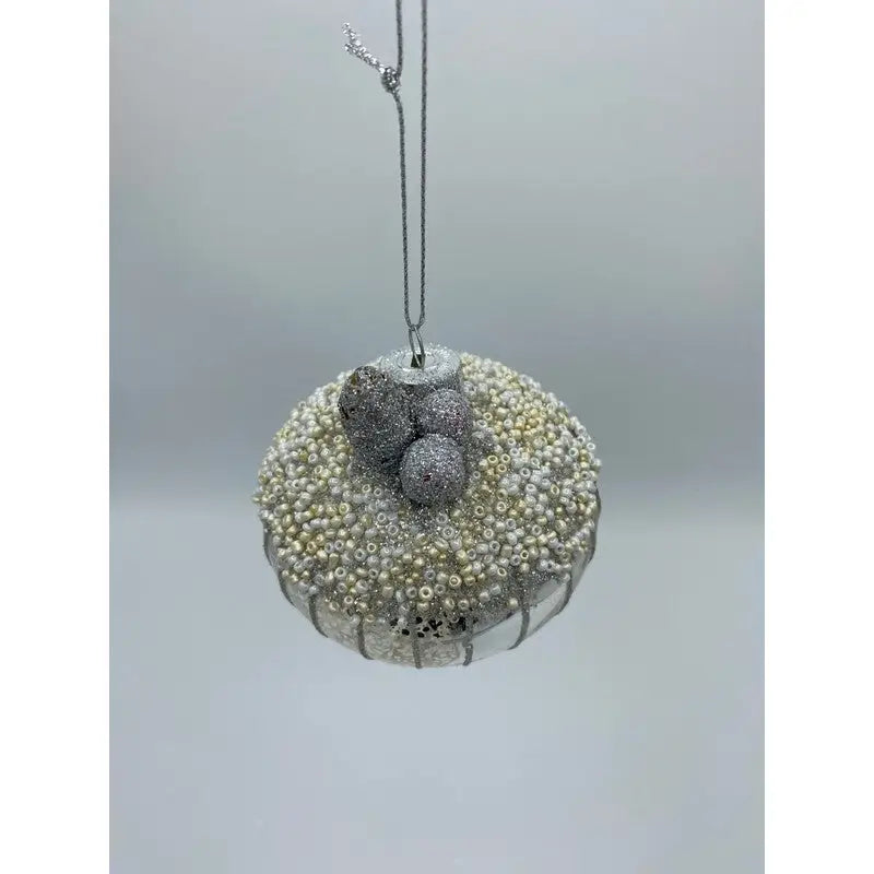 Silver Christmas Tree Bauble - Bauble