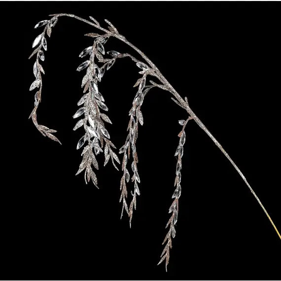 Silver Crystal Stem - Seasonal >> Christmas >> Picks Flowers