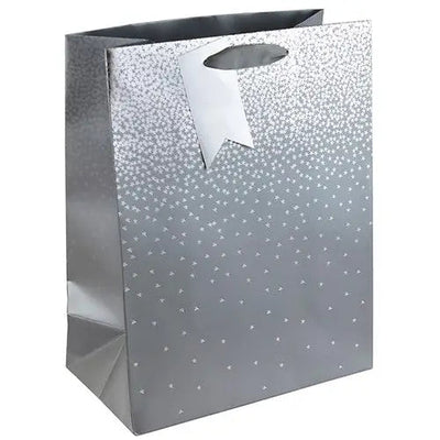 Silver Ombre Gift Bag Large - Giftware