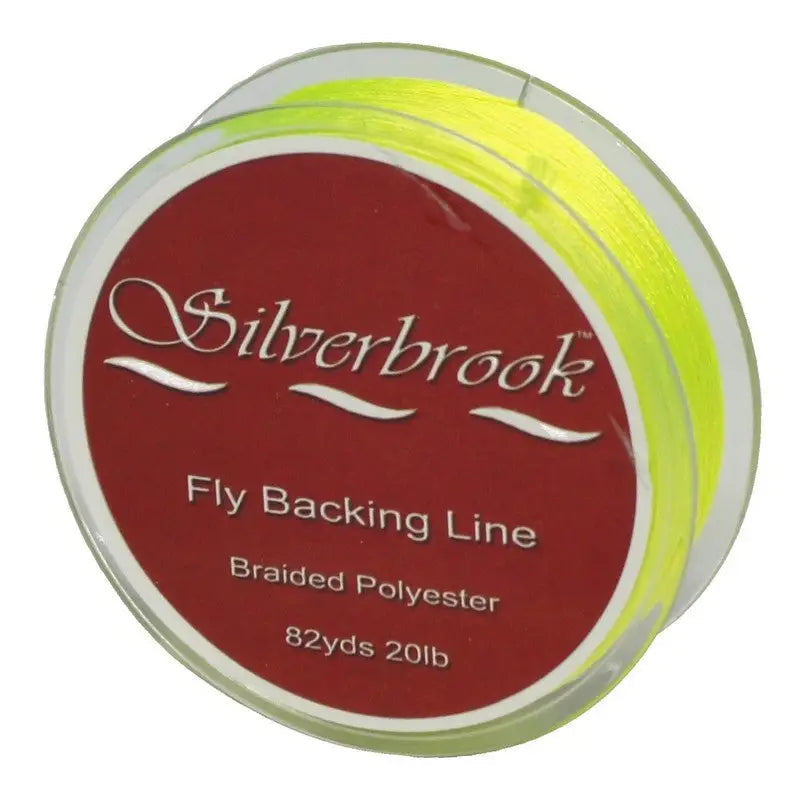 Silverbrook Braided Polyester Fly Back Fishing Line 82Yds -