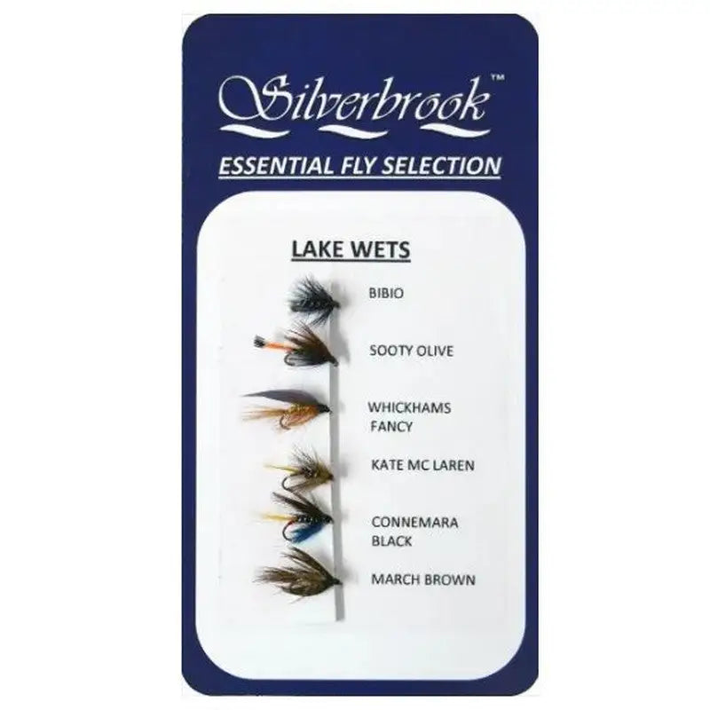Silverbrook Essential Fly Selection - Various Patterns