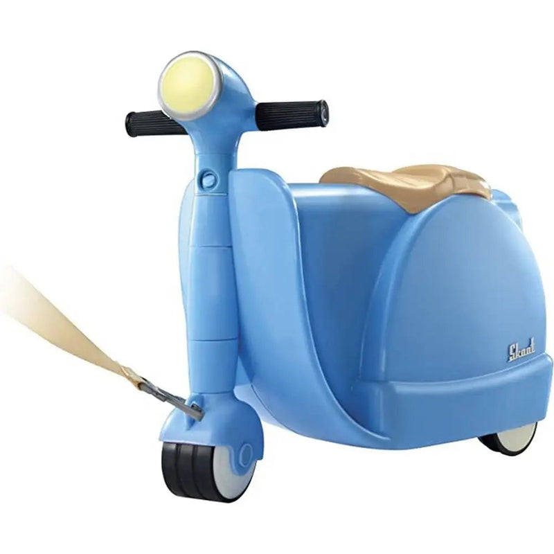 Skoot Ride On Luggage Suitcase - Blue - Luggage & Bags