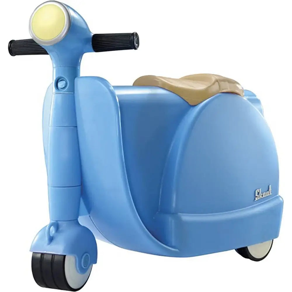Skoot Ride On Luggage Suitcase - Blue - Luggage & Bags