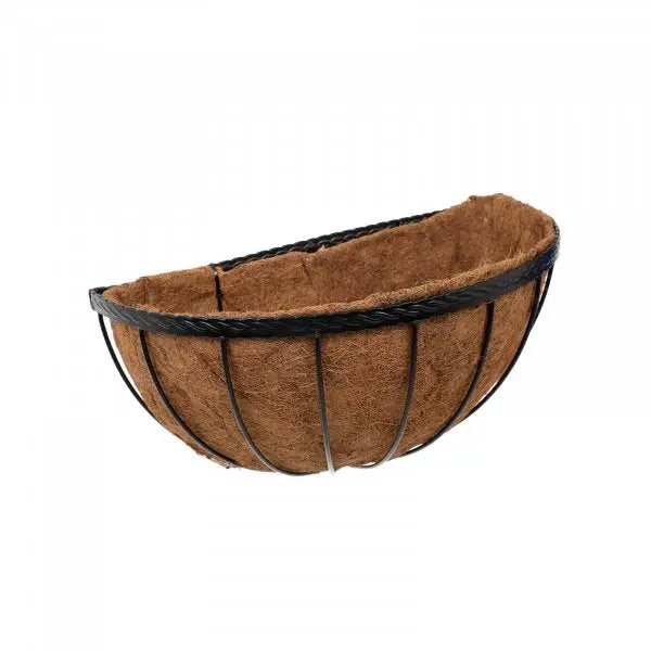 Smart Garden 16 Inch Saxon Wall Metal Frame Hanging Basket