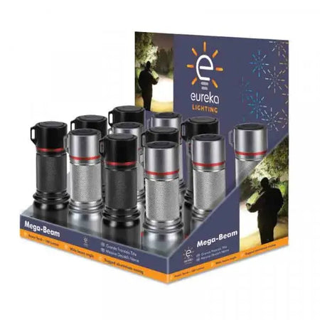 Smart Garden 320 Lumen Mega-Beam Pocket Torch (Silver