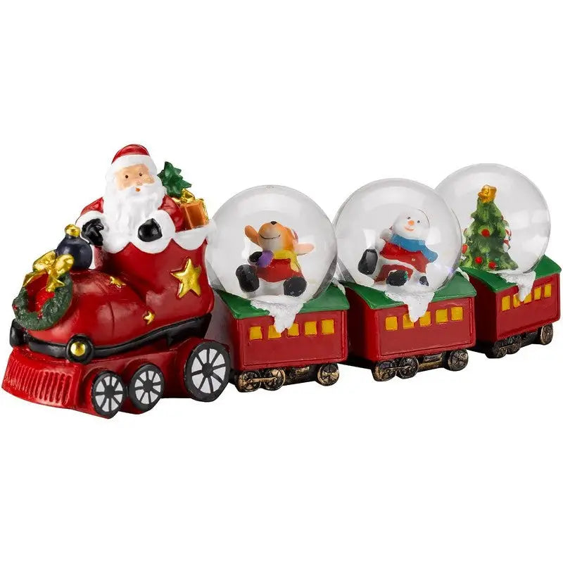 Smart Garden All Aboard Santa’s Snow Globe Train - Christmas