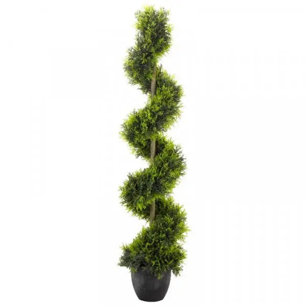 Smart Garden Artificial Cypress Topiary Twirl Tree 120cm