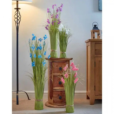 Smart Garden Artificial Faux Bouquet - True Blue 90 cm