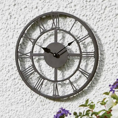 Smart Garden Arundel Outdoor Wall Clock - Gardening &