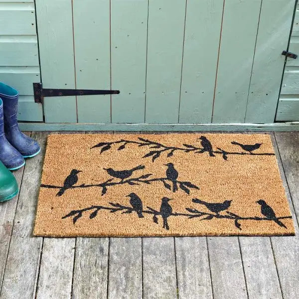 Smart Garden Bird Song Outdoor Coir Mat 45x75cm - Outdoor