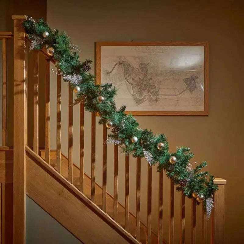 Smart Garden Christmas Baubly Garland - 180cm - Gold