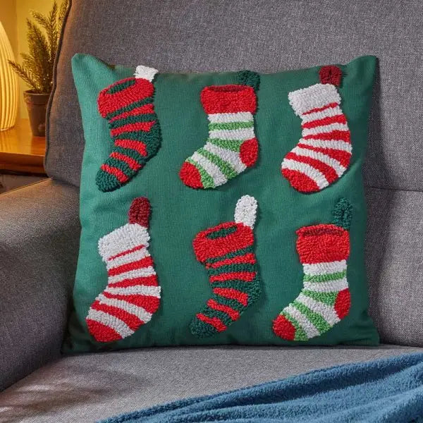 Smart Garden Christmas Cushion Various Designs Stocking