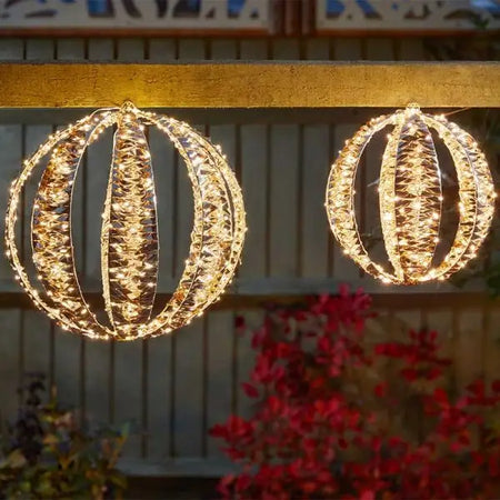Smart Garden GoldTwist Globe LV Various Sizes Christmas >>