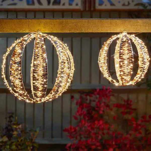 Smart Garden GoldTwist Globe LV Various Sizes Christmas >>