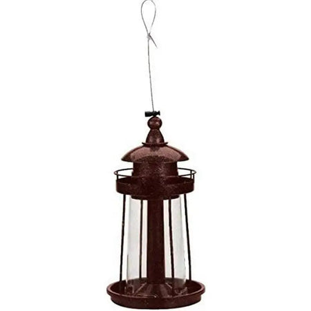 Smart Garden Lighthouse Bird Seed Feeder - Copper - Garden &
