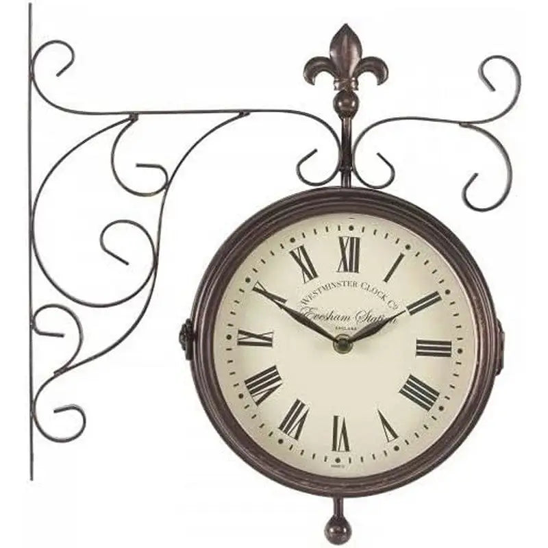 Smart Garden Marylebone Station Wall Clock And Thermometer
