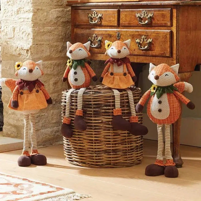 Smart Garden Plush Indoor Decorative Ornament Mr/Mrs Fox