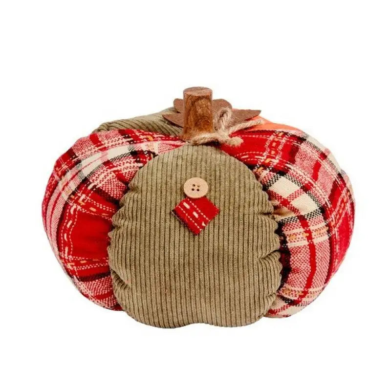 Smart Garden Plush Patch Pumpkin Decorative Indoor Ornament-